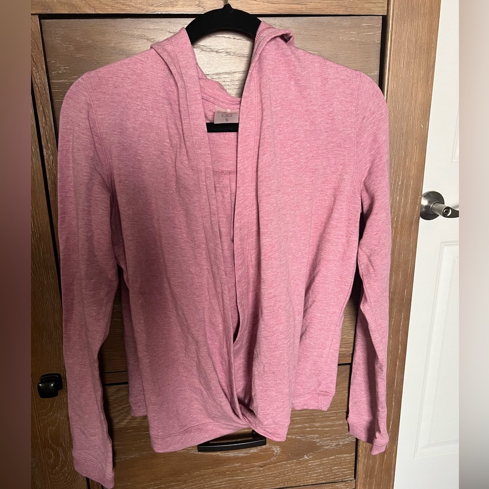 Calia hooded wrap sweatshirt.  Size small…worn once